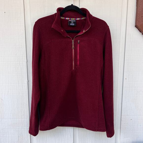 Sherpa Adventure Gear Other - Sherpa Adventure Gear Red Quarter Zip Fleece Pullover Men’s Medium Jacket